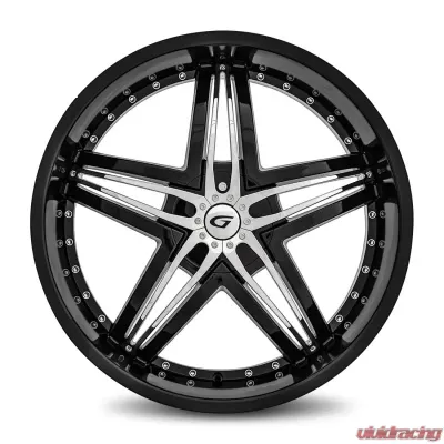 Diablo Blitz Wheel 24x10 6x127 35 78.1 Gloss Black - G1-24161273578LB
